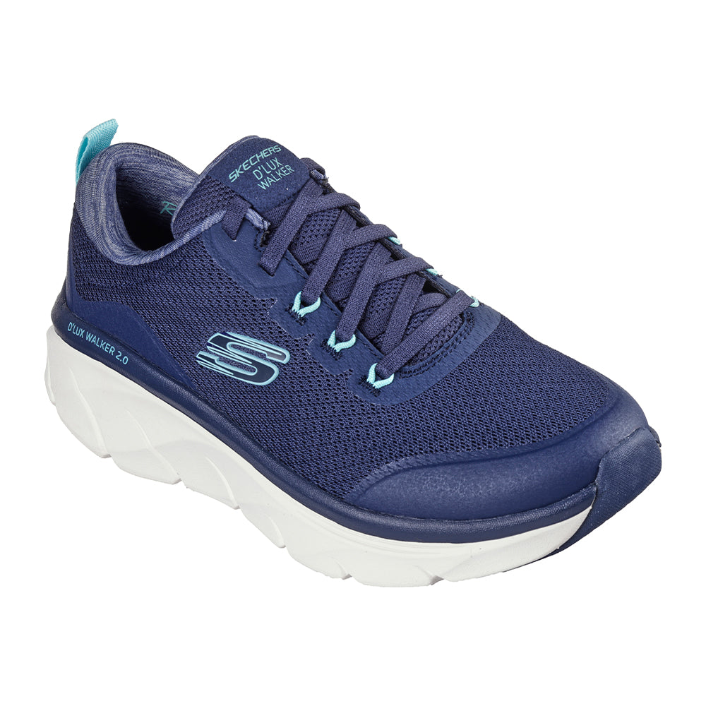 Tenis Mujer Skechers Dlux Walker - Azul
