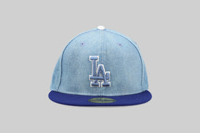 New Era Los Angeles Dodgers MLB Denim 2Tone 59Fifty Cap