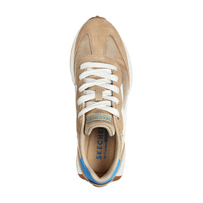 Tenis Mujer Skechers Gusto Zesty - Beige-Azul