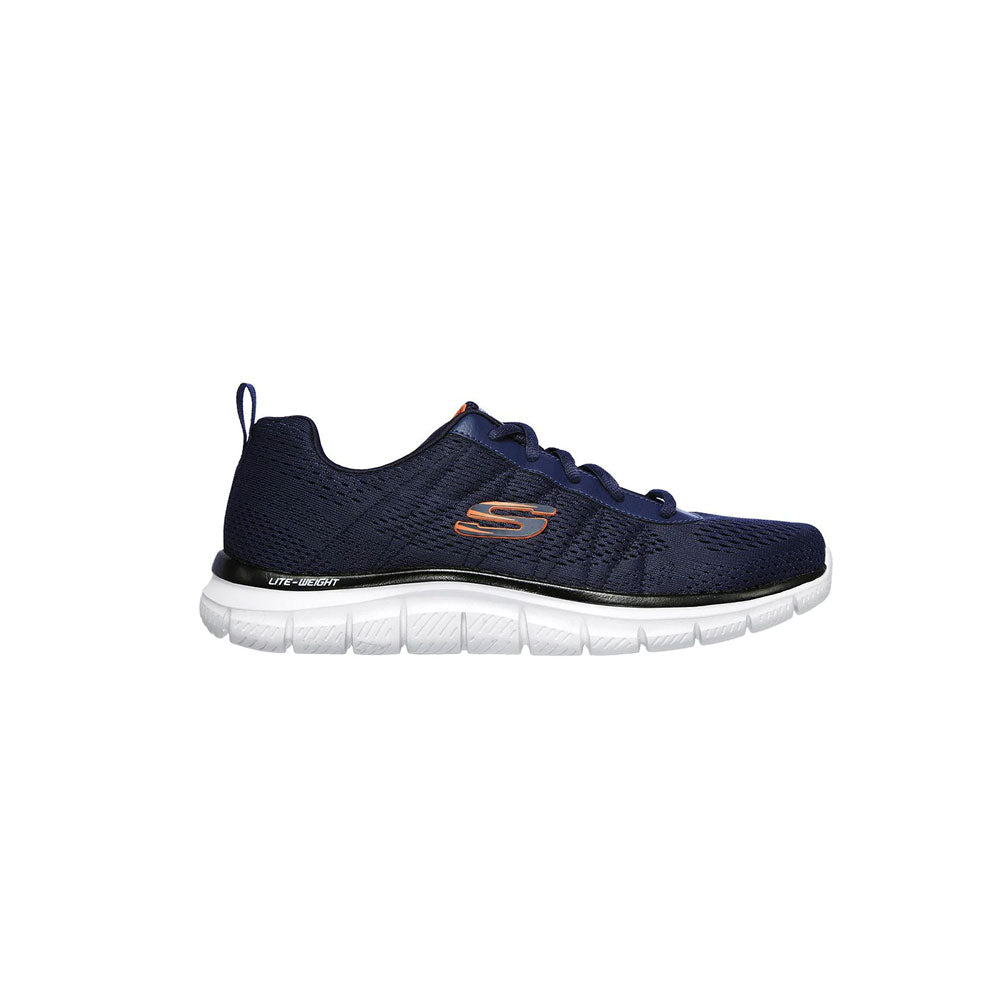 Tenis Hombre Skechers Track Moulton - Azul-Blanco