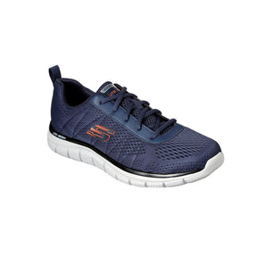 Tenis Hombre Skechers Track Moulton - Azul-Blanco