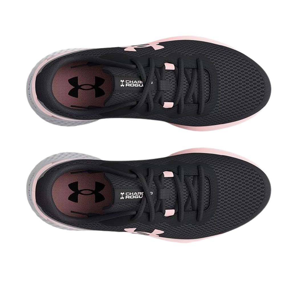 Tenis Under Armour para Niña GGS Charged Rogue 3 Gris