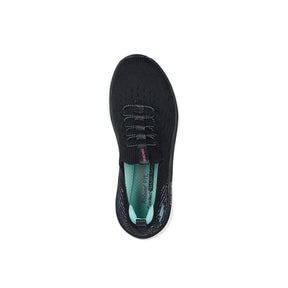 Tenis Mujer Skechers Dlux Walker Star Stuner - Negro