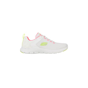 Tenis Mujer Skechers Flex Appeal 4.0 - Blanco-Rosado