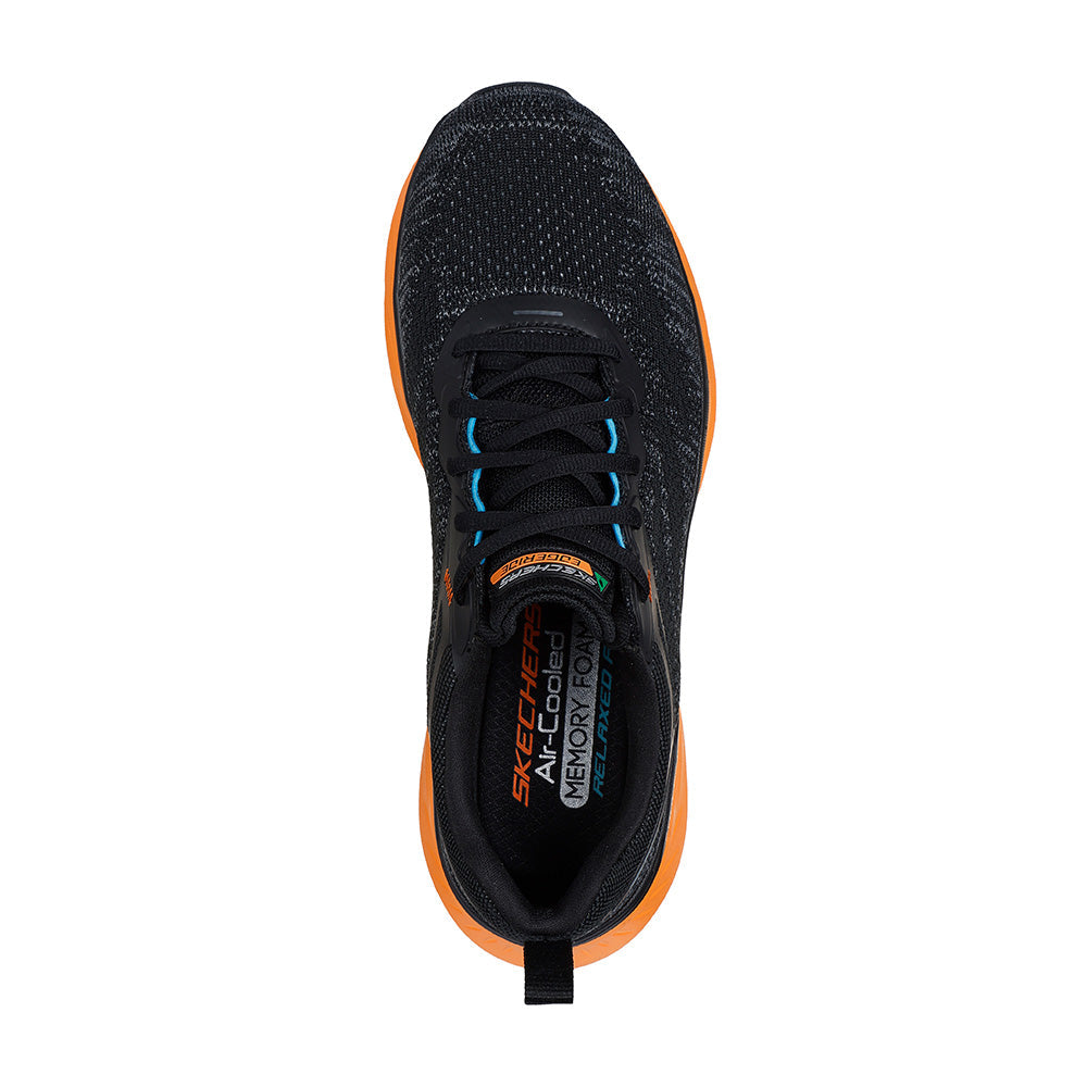 Tenis Hombre Skechers Edgerire - Negro-Naranja