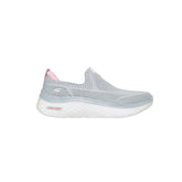 Tenis Mujer Skechers Slip On Gowalk - Gris