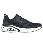 Tenis Hombre Skechers Uno Tres Revolution - Negro-Blanco