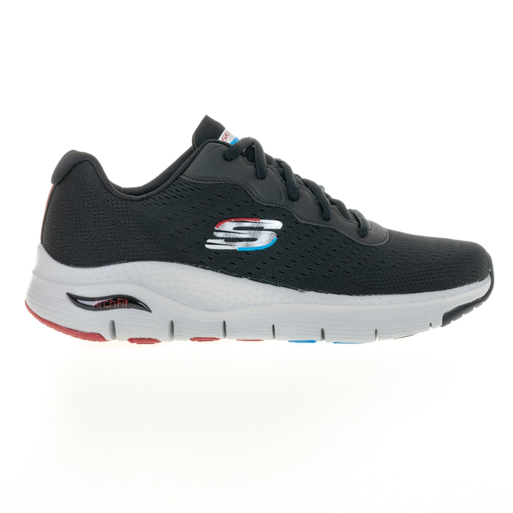 Tenis Hombre Skechers Arch Fit - Negro