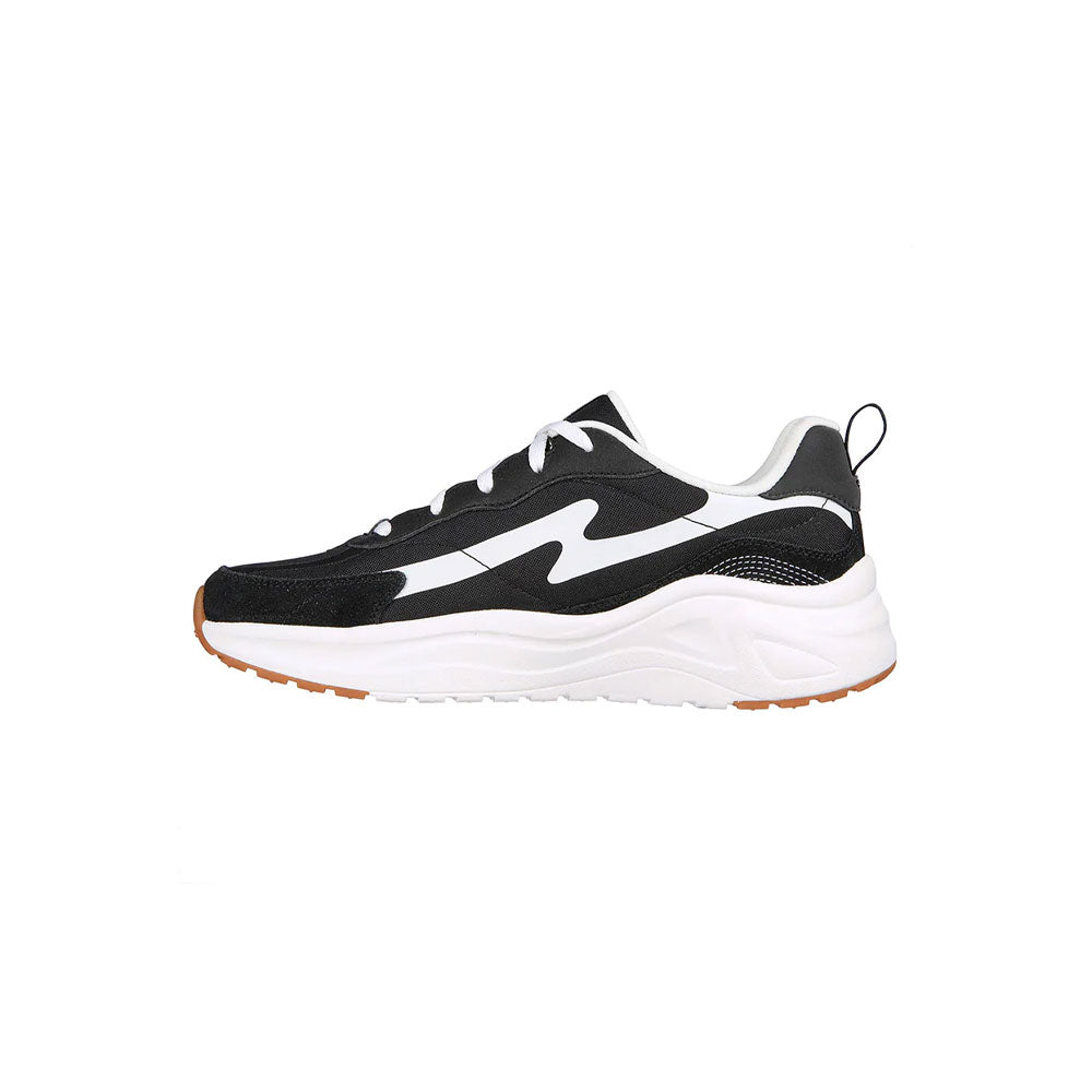 Tenis Mujer Skechers Dlites Wave - Negro-Blanco