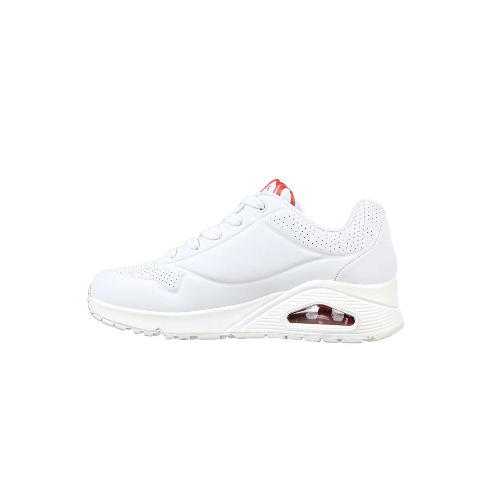 Tenis Mujer Skechers Jgoldcrown Uno - Blanco