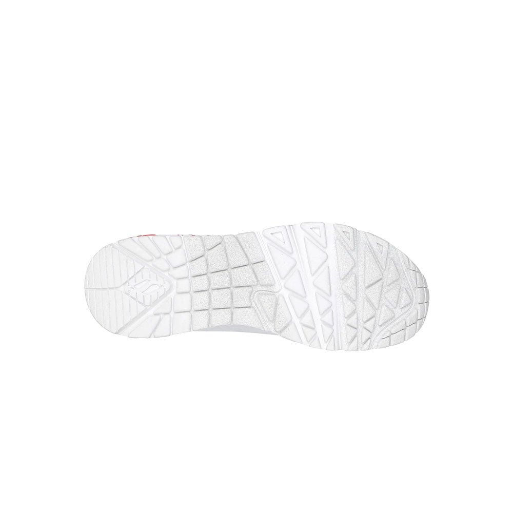 Tenis Mujer Skechers Jgoldcrown Uno - Blanco