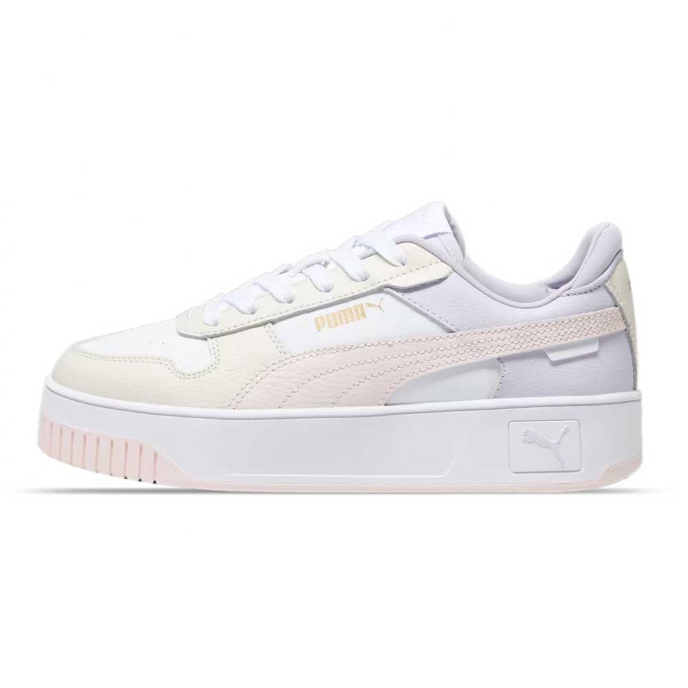 Tenis Puma para Mujer Carina Street Blanco-Rosa