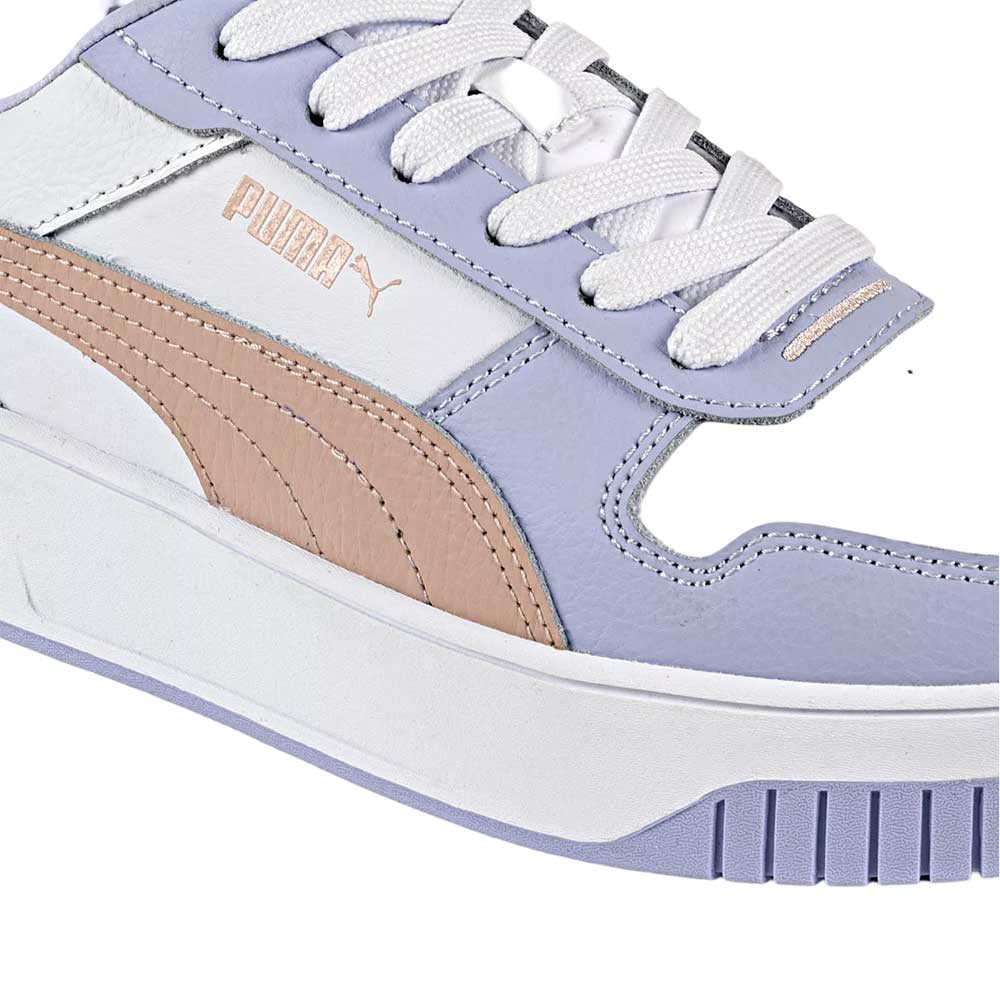Tenis Puma para Mujer Carina Street Blanco-Rosa