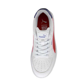 Tenis Puma para Niño Caven 2 Jr Blanco-Rojo