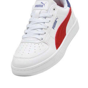 Tenis Puma para Niño Caven 2 Jr Blanco-Rojo