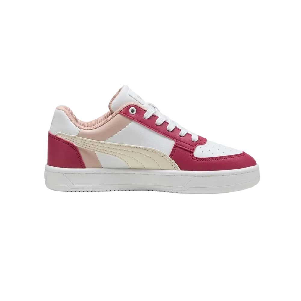 Tenis Puma para Niña Caven 2 Block Jr Blanco-Rosa