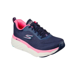 Tenis Mujer Skechers Max Coushing - Azul-Rosado