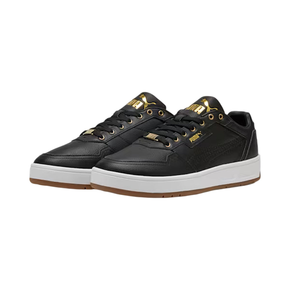 Tenis Puma para Hombre Court Classic Lux Negro