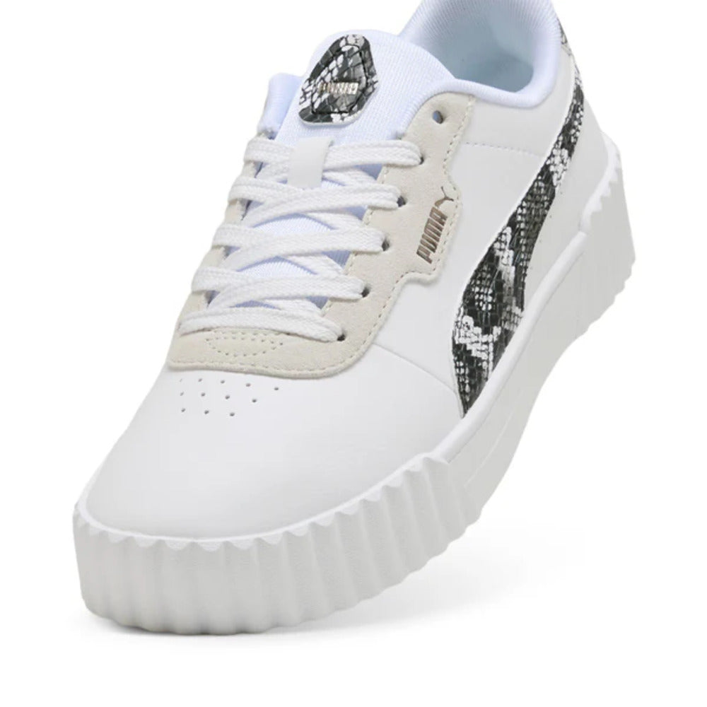 Tenis Puma para Mujer Carina 3 Snake Chin Blanco