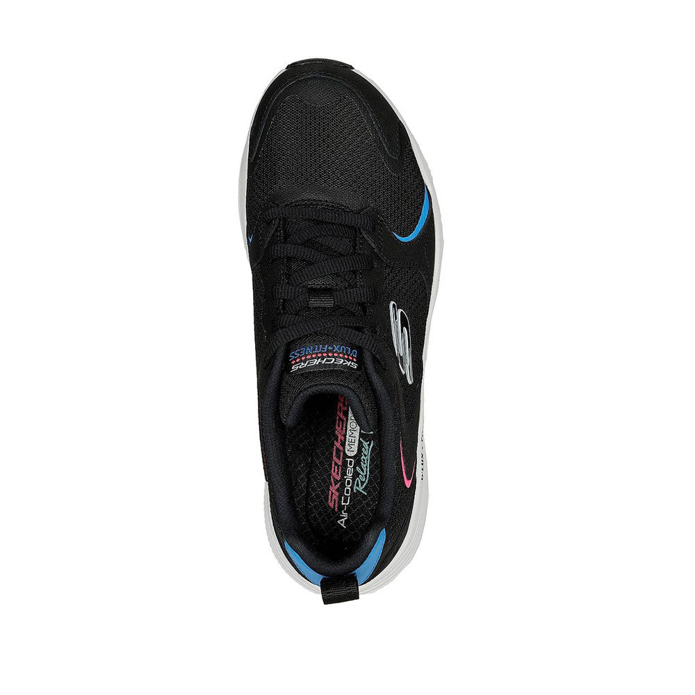Tenis Mujer Skechers Dlux Fitness - Negro