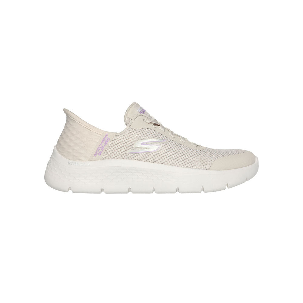 Tenis Mujer Skechers Slip Ins Go Walk - Beige