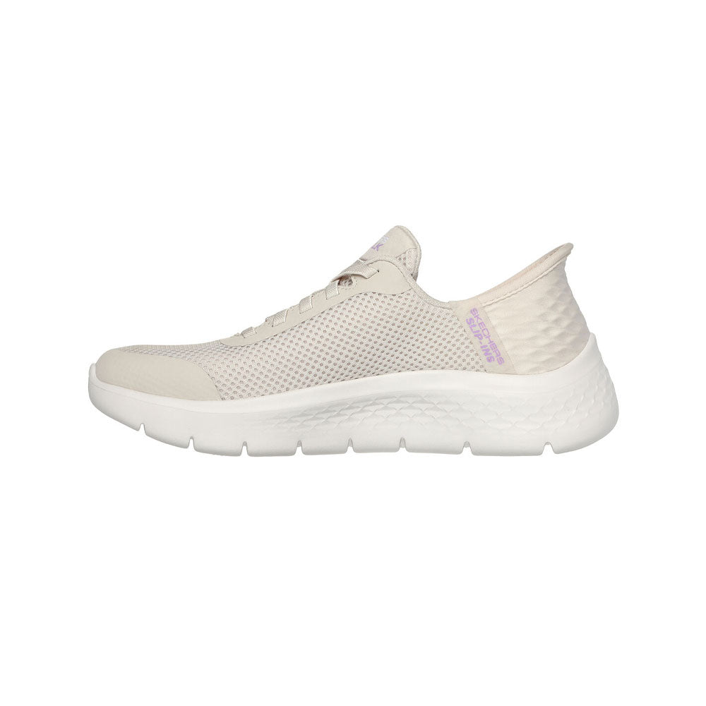 Tenis Mujer Skechers Slip Ins Go Walk - Beige