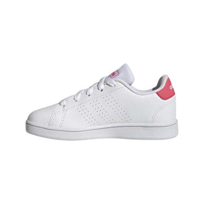 Calzado Adidas Niño Advantage K Blanco.