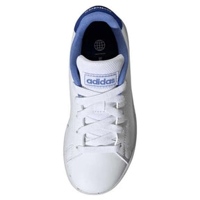 Tenis Adidas Niño Advantage K Blanco Azul