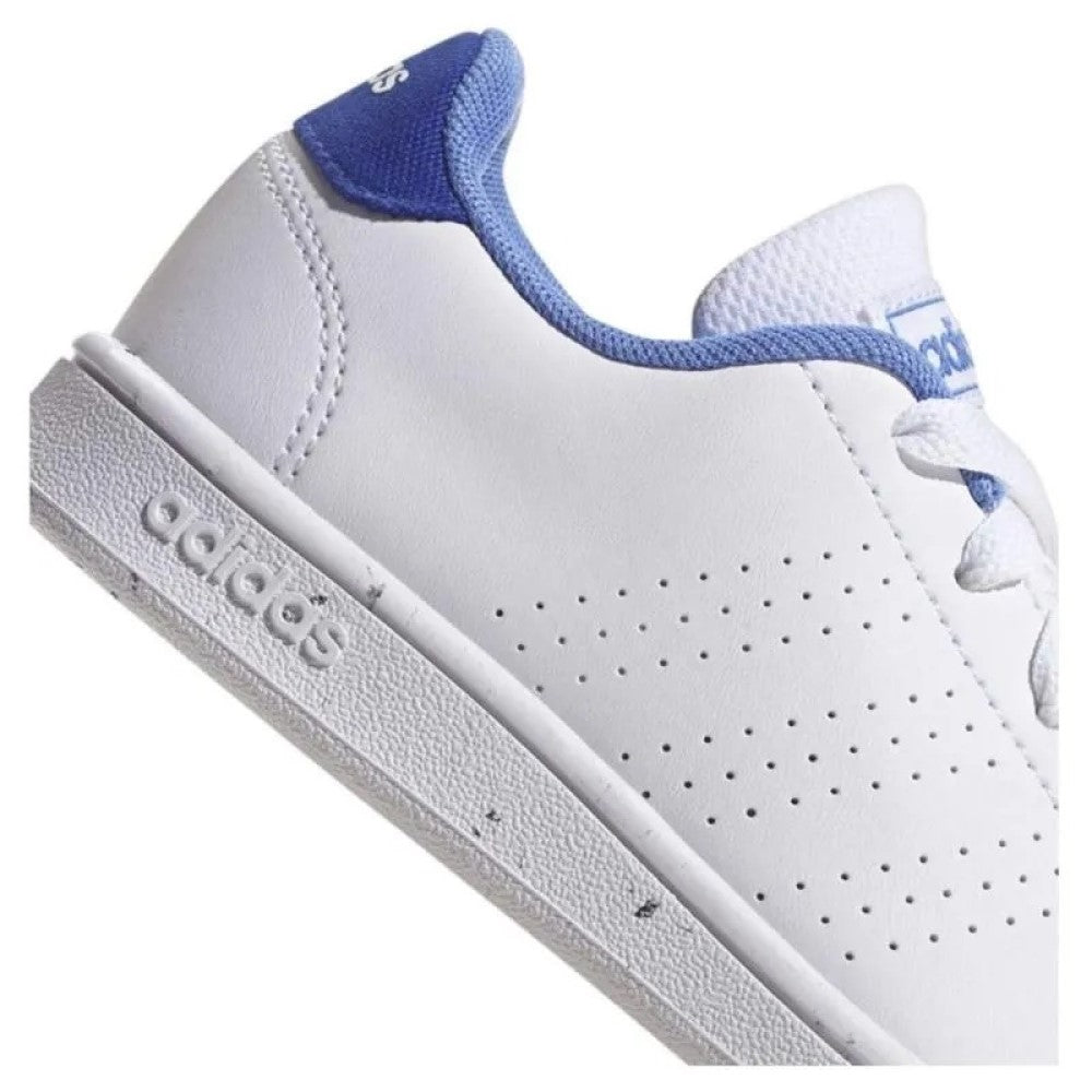 Tenis Adidas Niño Advantage K Blanco Azul