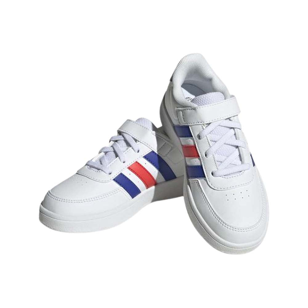 Calzado Adidas Niño Breaknet 2 El K Blanco Azul Rojo-