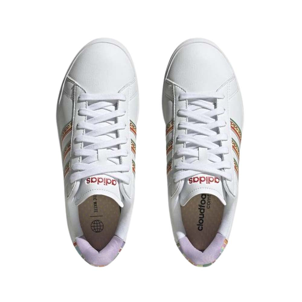 Calzado Adidas Mujer Grand Court 2 Blanco-.