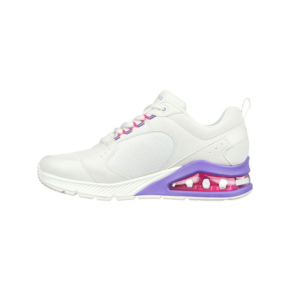 Tenis Mujer Skechers Uno 90s - Blanco-Morado
