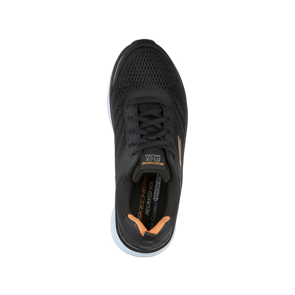 Tenis Hombre Skechers Dlux Walker - Negro