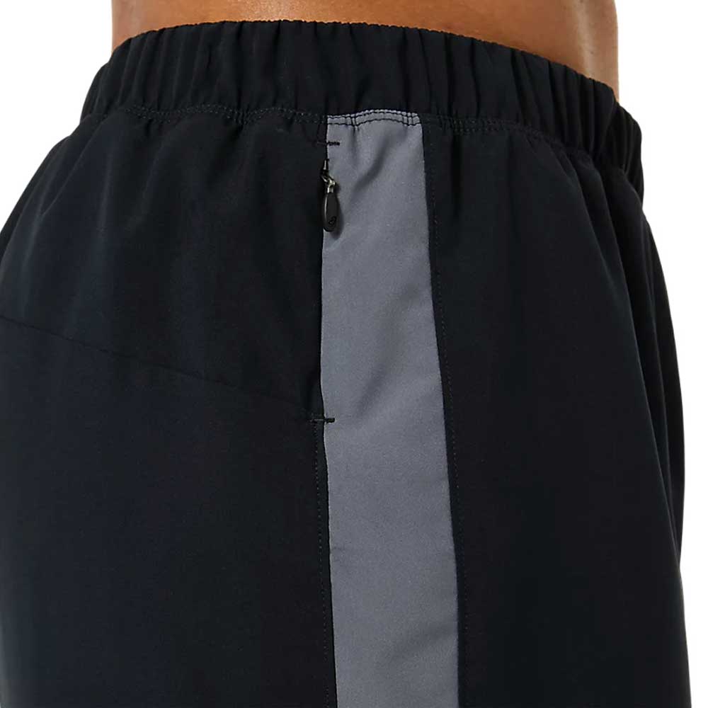 Short Largo Asics para Hombre Ready Set 7in Short Negro