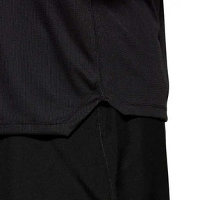 Playera Manga Corta Asics para Hombre Silver SS Top Negro