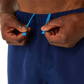 Short Corto Asics para Hombre Ready Set 5in Short Azul