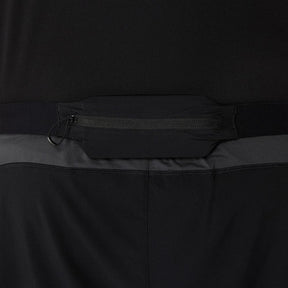 Short 2 en 1 Asisc para Hombre Road 2 in 1 5in Short Negro