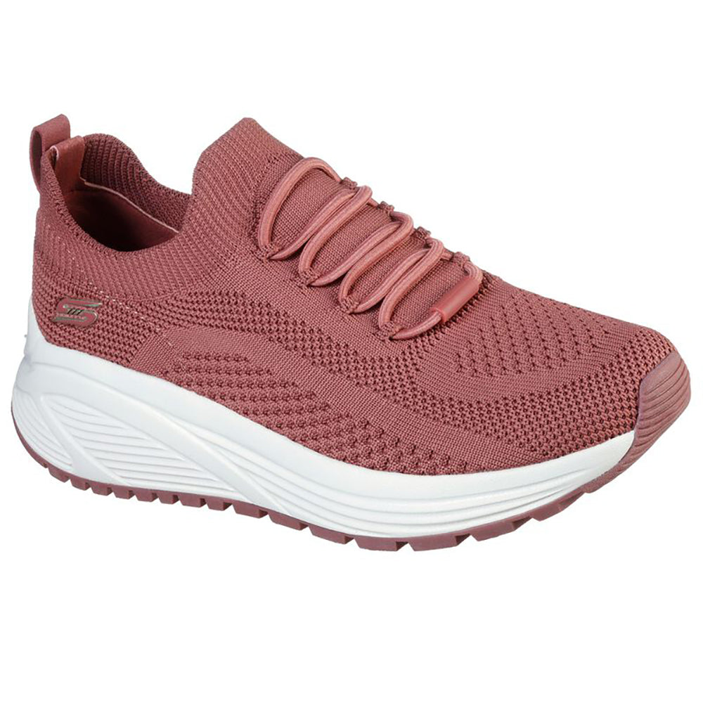 Tenis Mujer Skechers Bobs sparrow 2.0 Allegiance Crew - Rosado-Blanco
