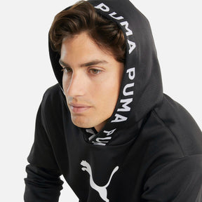 Sudadera con Gorro Puma para Hombre Train Power Fleece Hoodie Negro