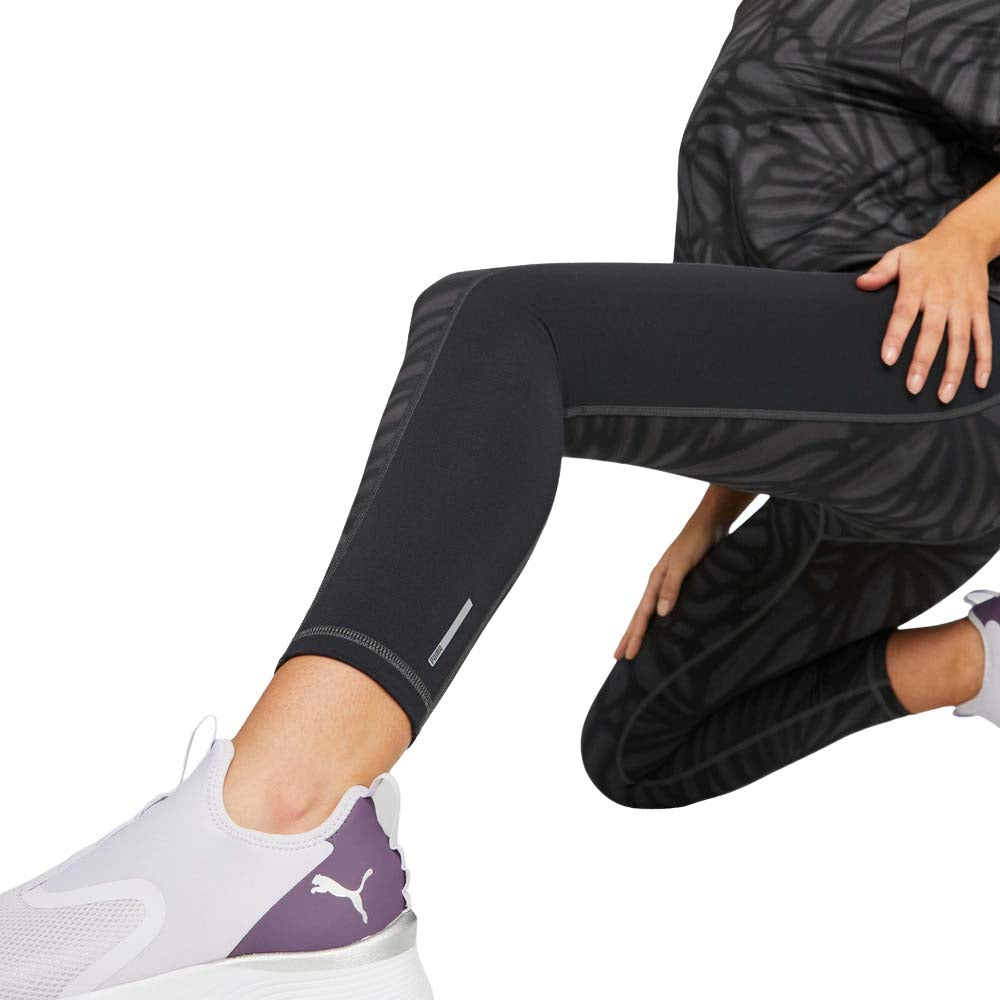 Legging Largo Puma para Mujer Train Favorite AOP High Waist 7/8 Tight Negro