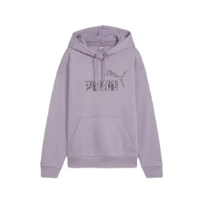 Sudadera Con Gorro Puma para Mujer ESS Animal Hoodie FL Lila