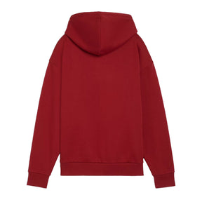 Sudadera con Gorro Puma para Mujer ESS+ Script Hoodie FL Rojo