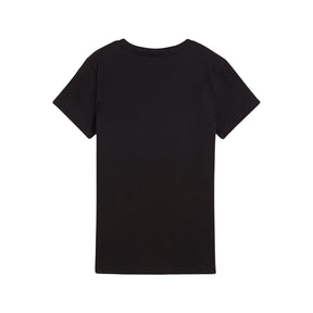Player Manga Corta Puma para Mujer Ess Logo Lab Tee Negro