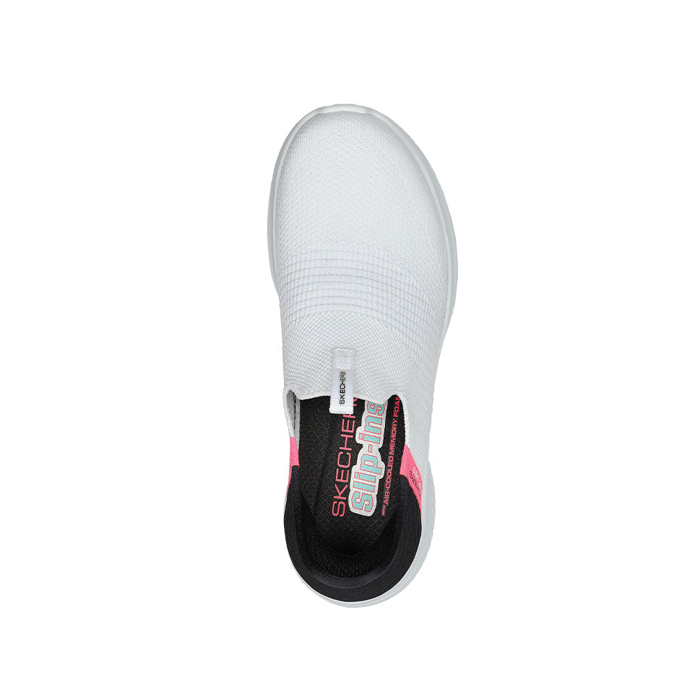 Tenis Mujer Skechers Slip Ins Ultra Flex - Blanco