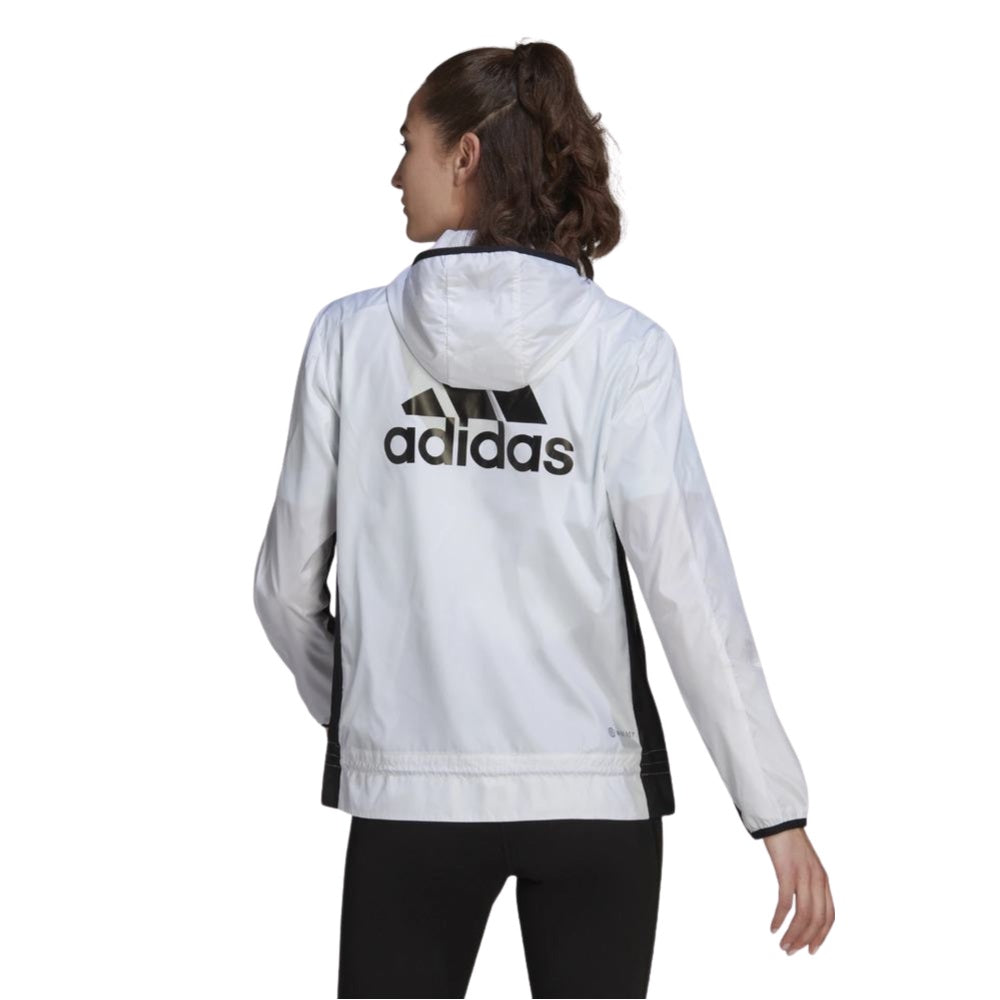 Rompevientos Adidas Mujer W Bl Wb Hf2149 Blanco