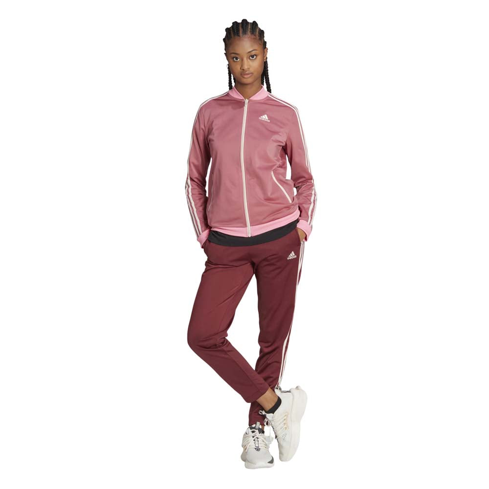 Conjunto Adidas Mujer W 3S Tr Ts Hr4910 Rosa