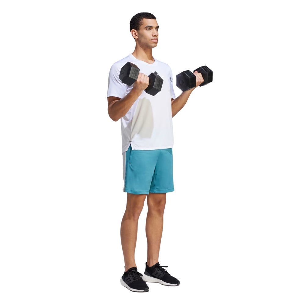 Short Adidas Hombre Tr-Es+ Hz3112 Azul