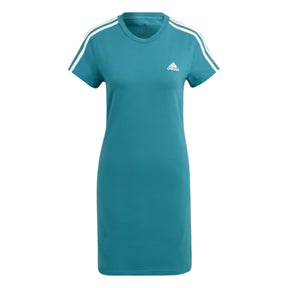 Vestido Adidas Mujer W 3S Fit T Dr Il3382 Aqua