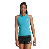 Tank Adidas Mujer Run It Il8588 Azul