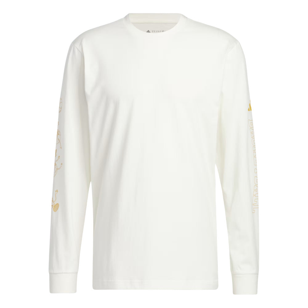 Playera Adidas Hombre Lil Stripe Scls Im4626 Blanco